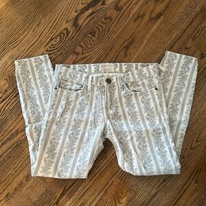 CURRENT/ELLIOT FLORAL JEANS